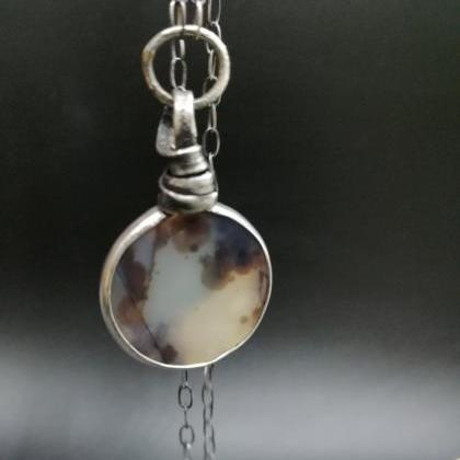 Agate And Silver Metalwork, Simple Everyday Wear,..