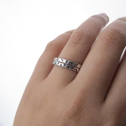 Stacking Ring- Sterling Silver