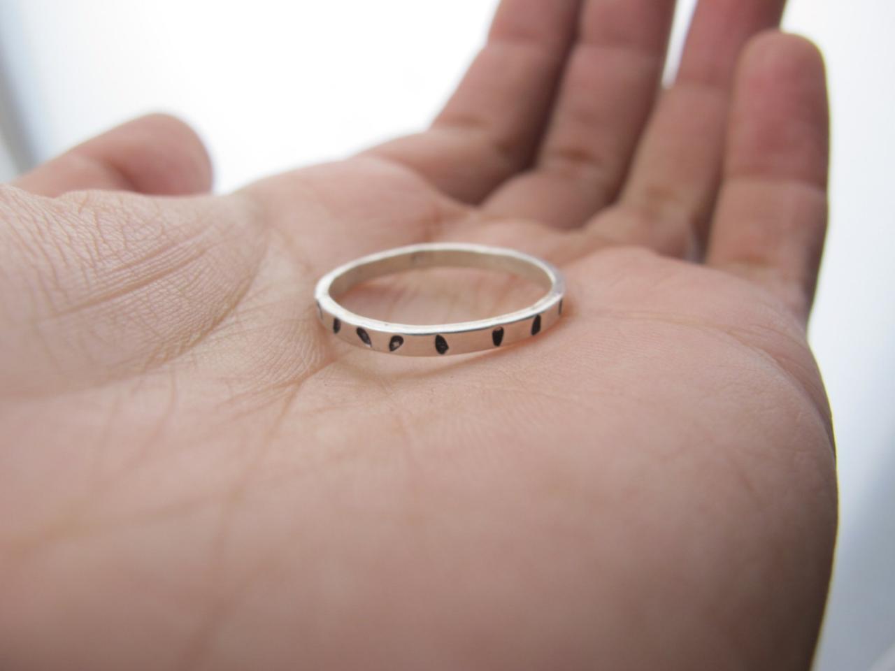 Stacking Ring- Sterling Silver